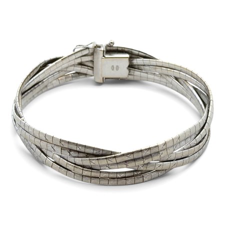 18K White Gold Bracelet